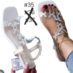 Tacones mariposas