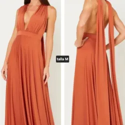 Vestido marrón