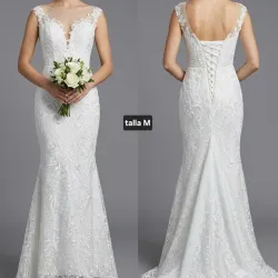 Vestido novia encaje