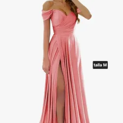 Vestido salmón