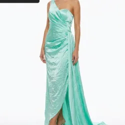 Vestido verde claro