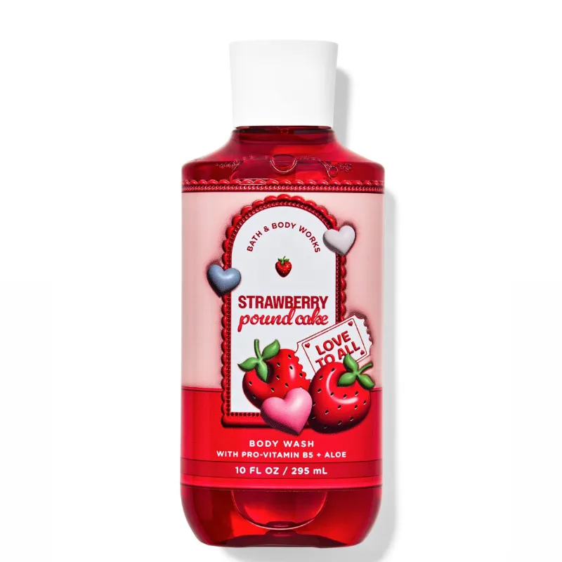 Strawberry Pound Cake 