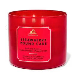 Strawberry Pound Cake 