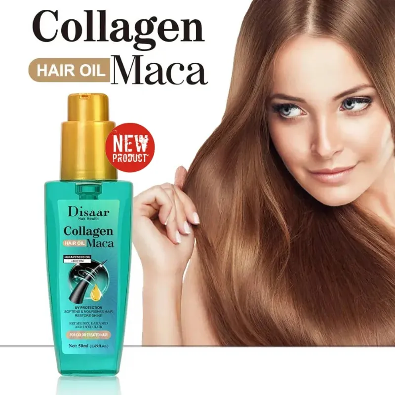 Aceite capilar de colageno, semillas de uvas y biotina 50ml