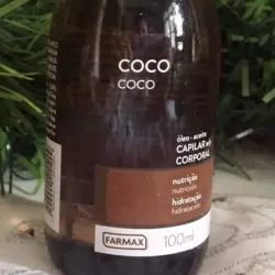 Aceite hidratante capilar y corporal de Coco