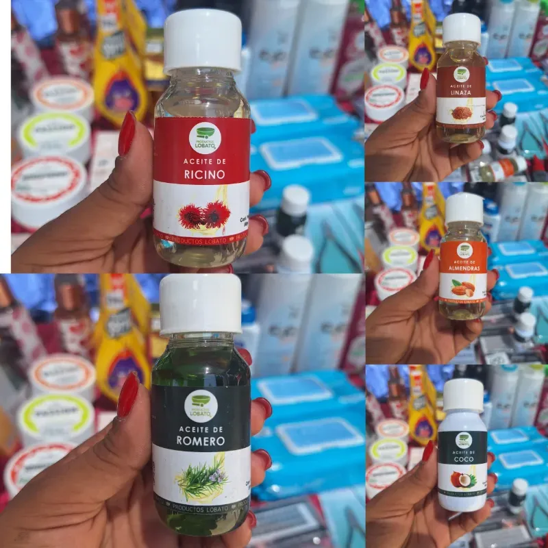 Aceites naturales para el cabello y la piel 50ml