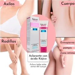 Aclaradora de zonas sensibles con Ácido Kójico