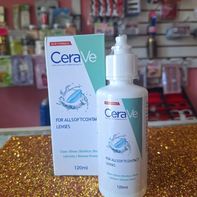 Agua para lentes 120ml
