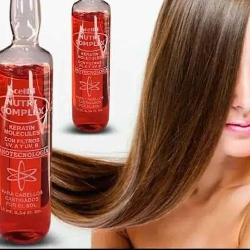 Ampollas de Tratamiento para el cabello con Keratina 