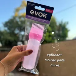 Frasco  aplicador con peineta 