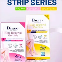 Bandas con cera para depilar (20u)