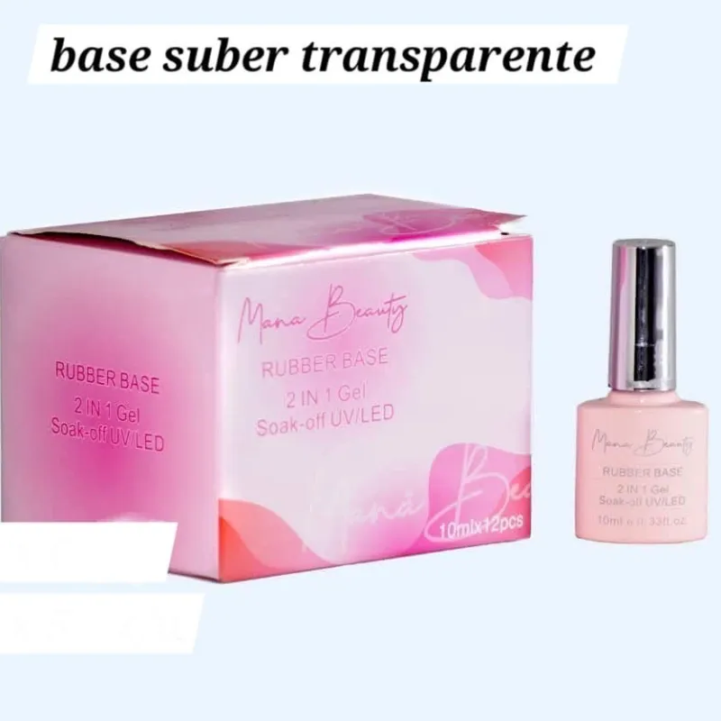 Base Ruber Transparente 