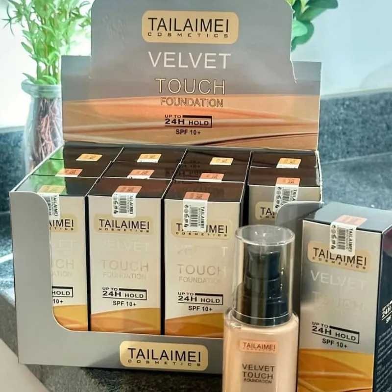 Base VELVET TOUCH con spf 10+  