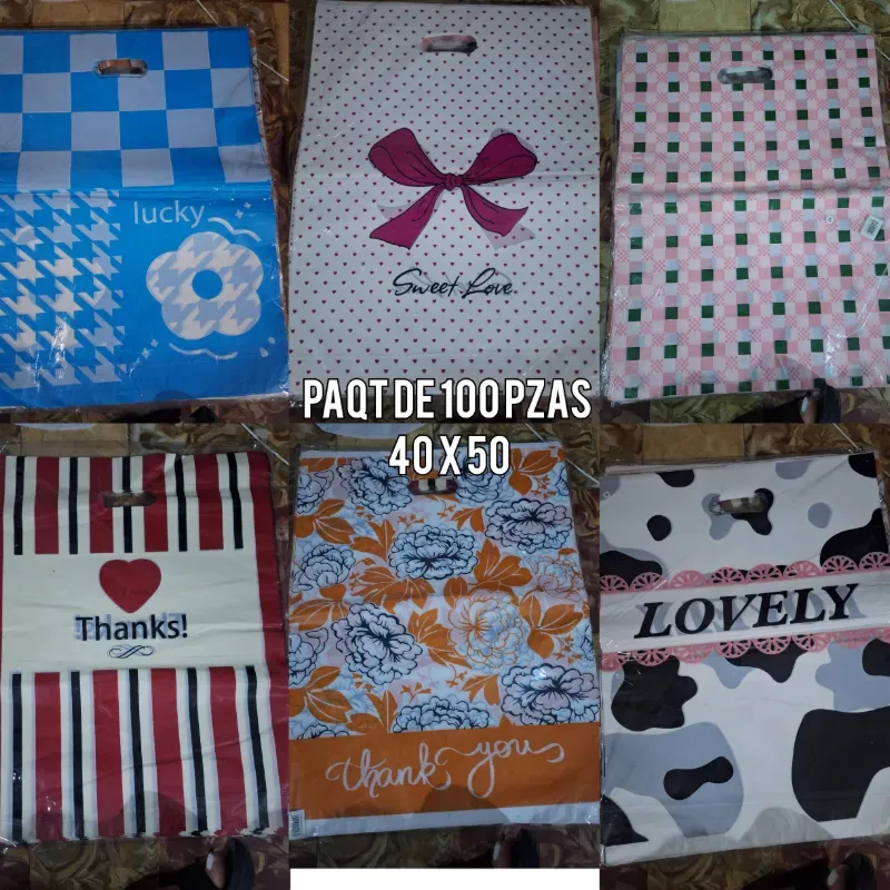Bolsas  Paquete de 100 unidades 
