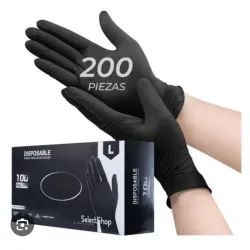 Caja de guantes de nitrilo  100 piezas