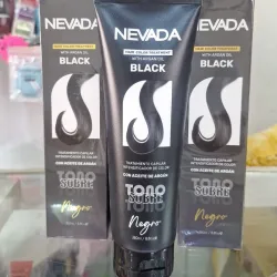 Champu color negro de la línea nevada 260ml