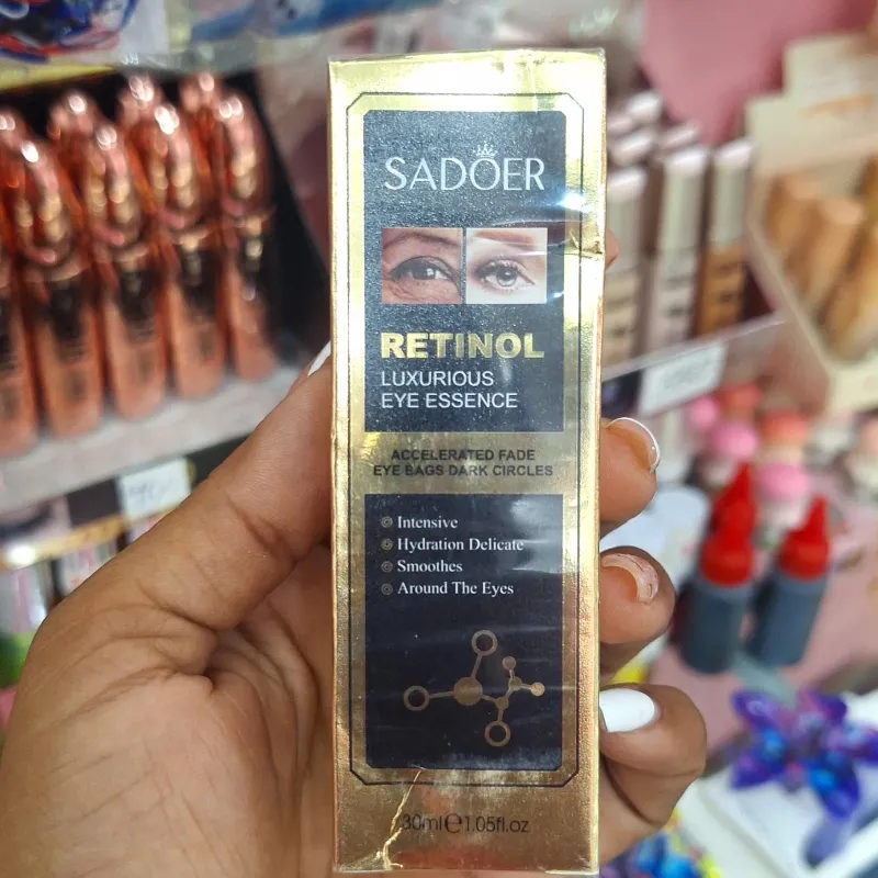 Contorno de retinol para los ojos