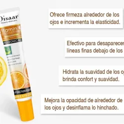 Contorno de vitamina C y ácido hialurónico 20gr | Disaar  