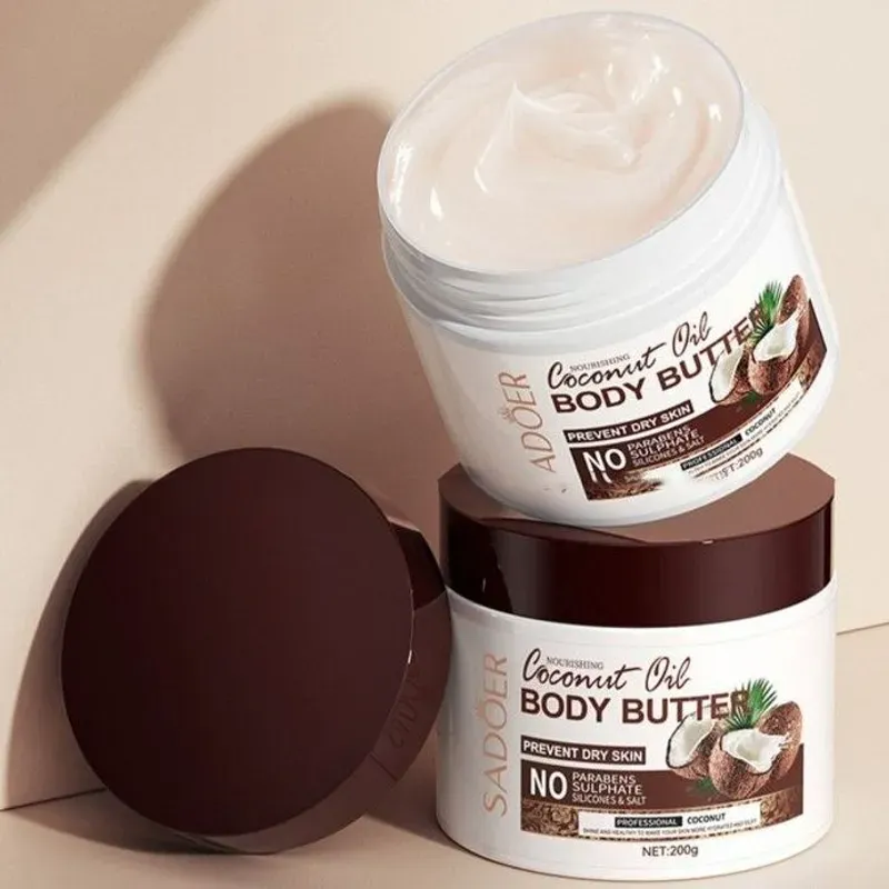 Crema corporal de aceite de coco 200gr | SADOER