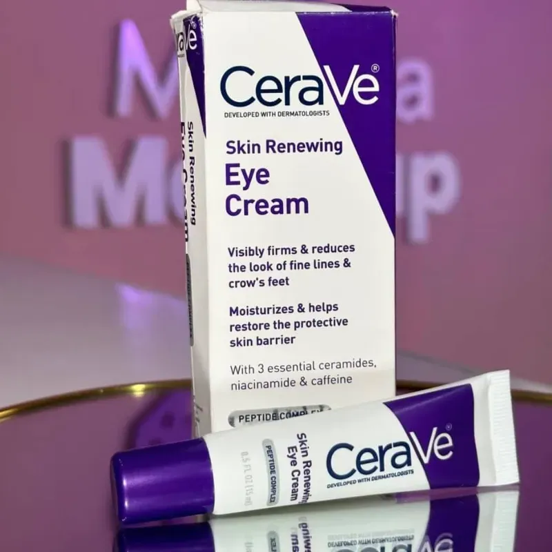 Crema de ojos renovadora para los ojos de CeraVe