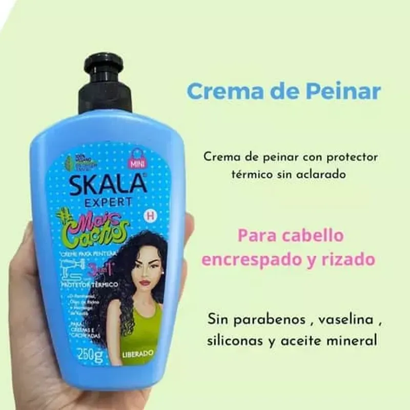 Crema de Peinar para pelo rizado 💙 | Skala