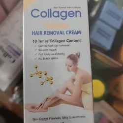 Crema depiladora de sadoer a base de colágeno