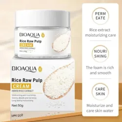 Crema facial de arroz| BIOAQUA