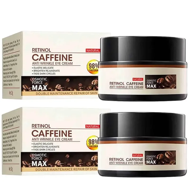 Crema para contorno de ojos con café 