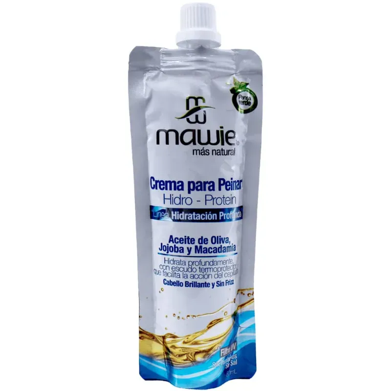 Crema para peinar Hidro-Protein sin sal