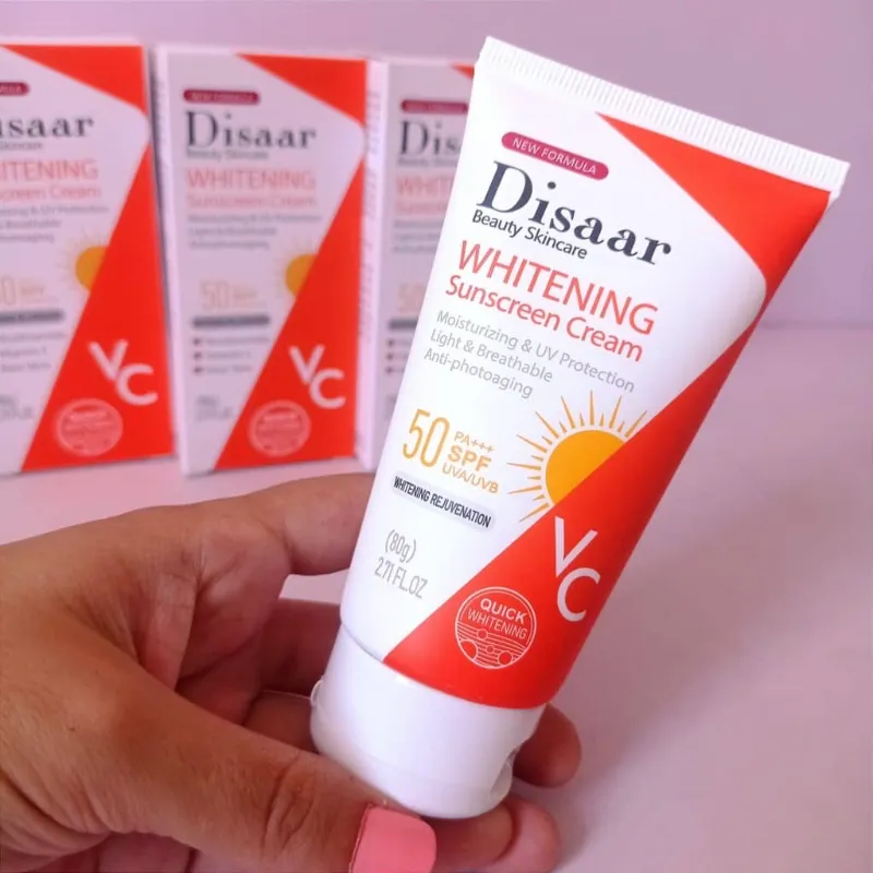 Crema Solar Blanqueadora Disaar Beauty Skincare SPF 50 PA+++