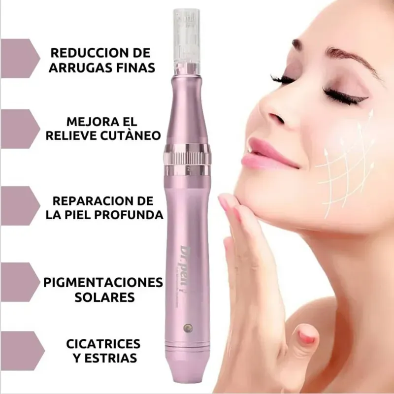 Dr Pen-pluma dermatológica, Microneedling y dermapen