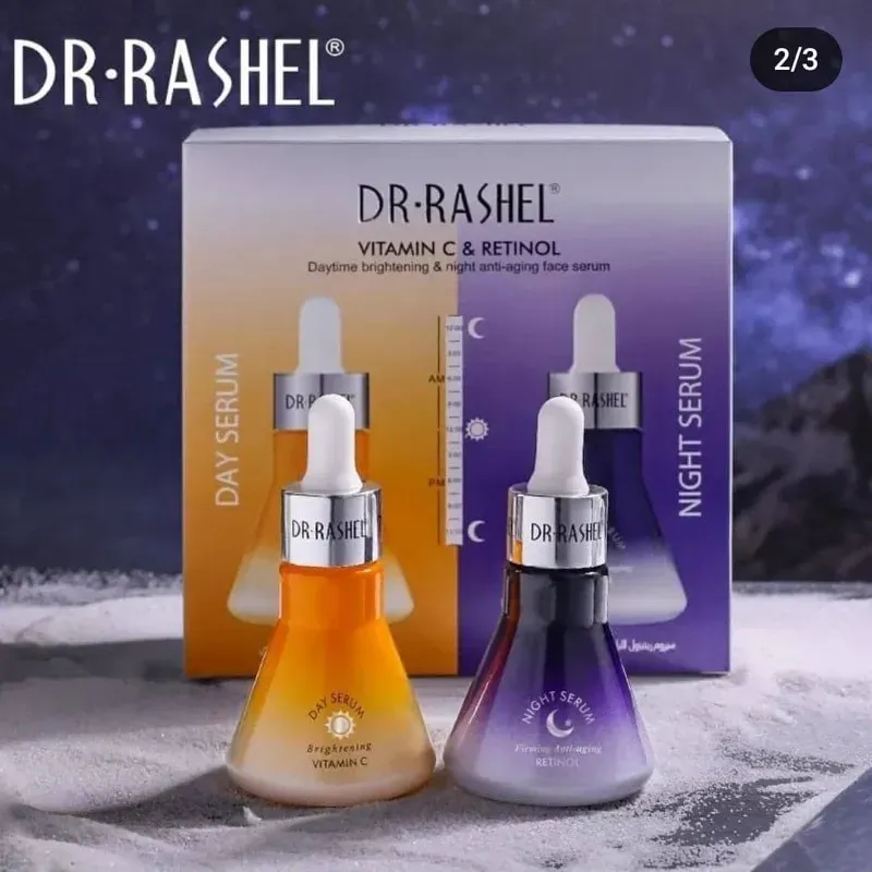 🌸Dr Rashel VITAMINA C y RETINOL Suero facial antienvejecimiento diurno y nocturno 