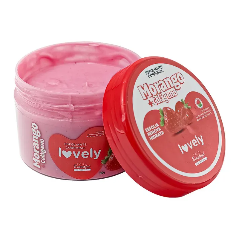 Exfoliante de Fresa con Colágeno 🍓 280g