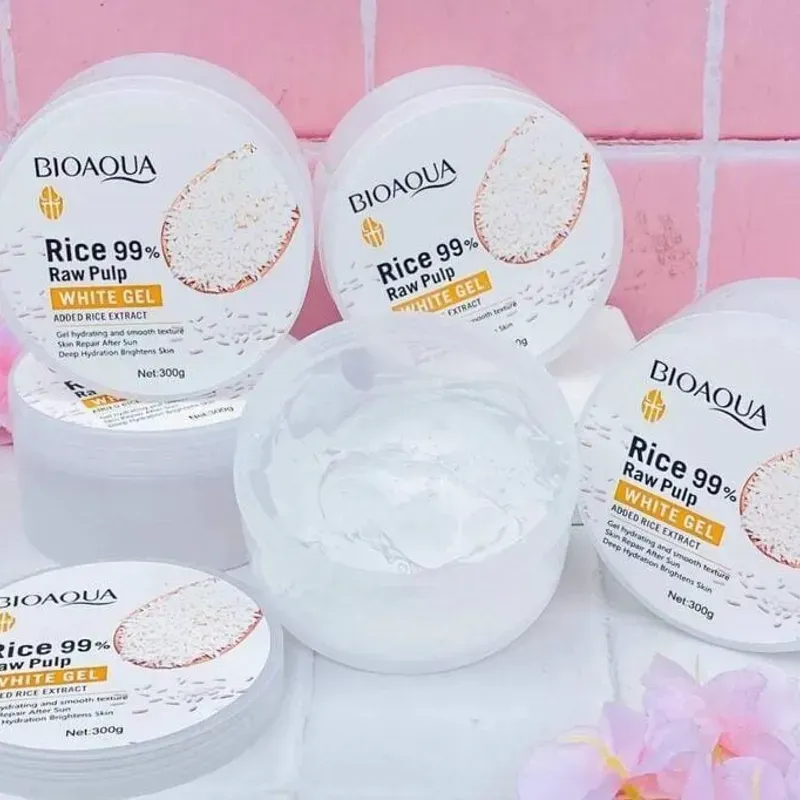 Exfoliante en Gel de Arroz 300g | Bioaqua