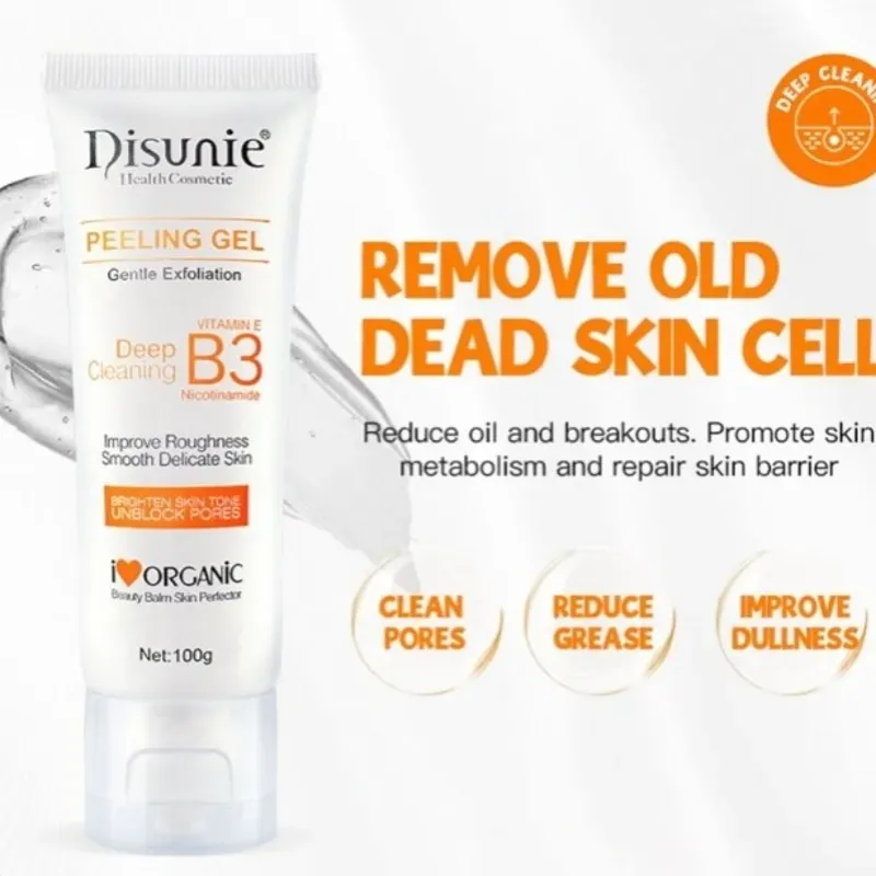 Exfoliante facial Peeling Gel con B3 | Disunie Health Cosmetic 