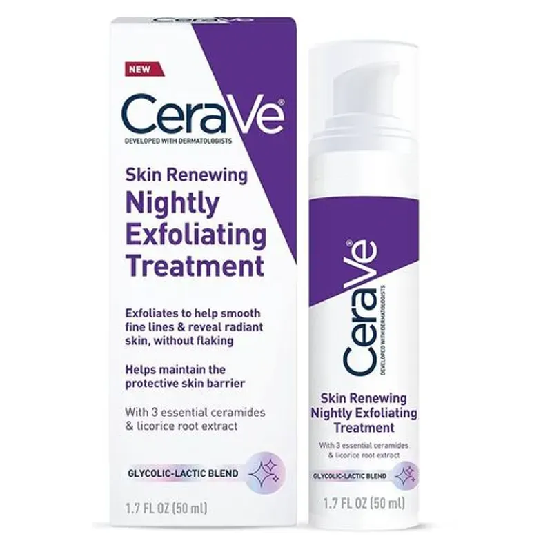 Exfolinate facial con ácido glicólico y ácido láctico| CeraVe    50ml  