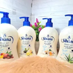 🌼Gel de baño y manos antibacterial de  silvana 450ml