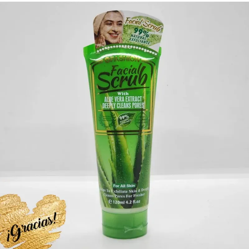 Gel Exfoliante de aloe vera. 120ml.