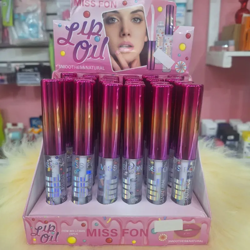 Gloss transparente para labios