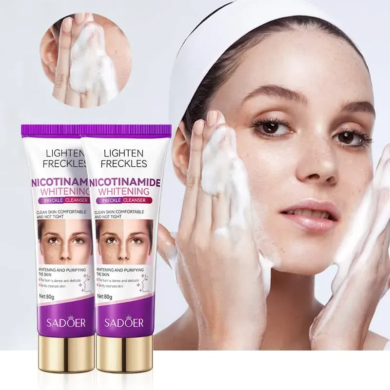 JABÓN FACIAL BLANQUEADOR CON NICOTINAMIDA SADOER 100ml