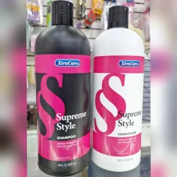 Juego de champú + suavisador  828ml c/u  