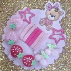 Juego de felpas y hebillas