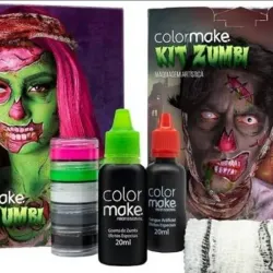 Kit de maquillaje de Zombie -Transformación Completa