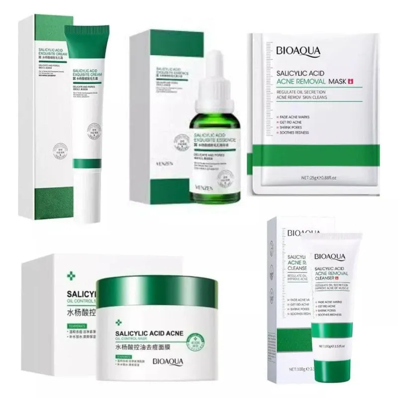Kit Facial Anti-acné de Ácido Salicílico BIOAQUA