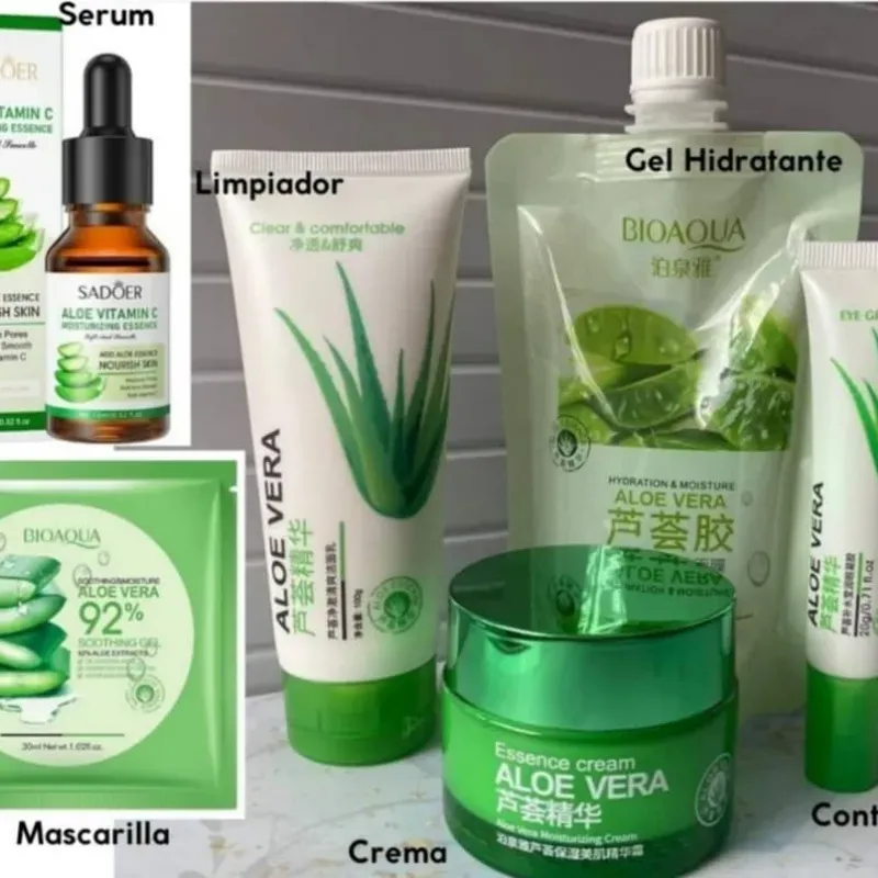 Kit Facial de Aloe Vera | BIOAQUA