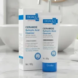 Limpiador facial con ceramida y ácido salicílico