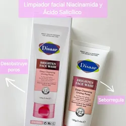 Limpiador facial con Niacinamida y ácido Salicilico