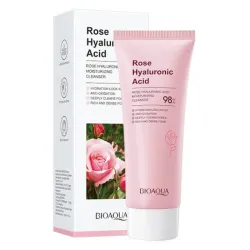 Limpiador facial de Rosas con Ácido hialurónico| BIOAQUA