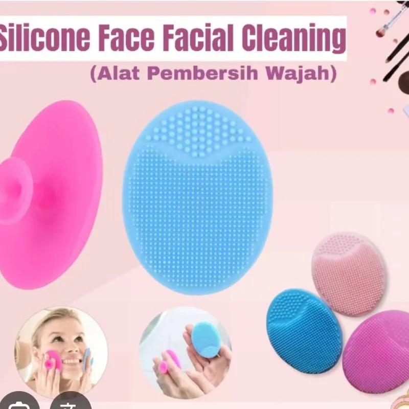 Limpiador facial de silicona 