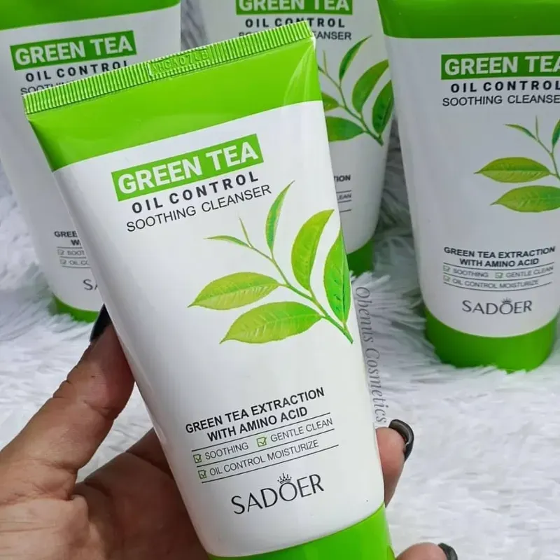 Limpiador Facial de te verde control grasa   100ml  